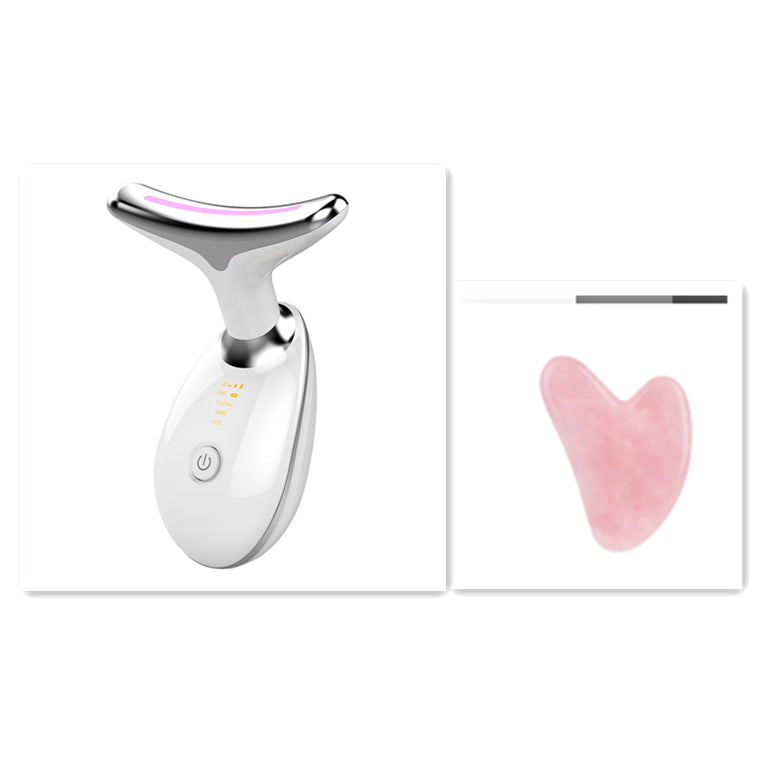 Masseur Cou EMS – Lifting Thermique & Anti-Rides Microcourant