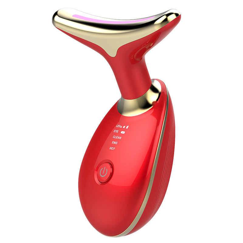 Masseur Cou EMS – Lifting Thermique & Anti-Rides Microcourant
