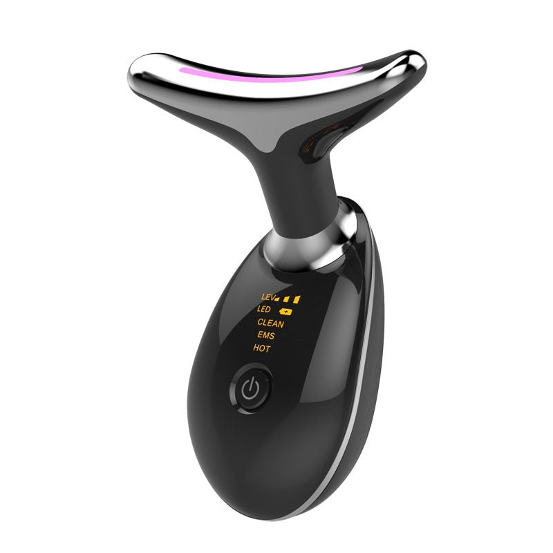 Masseur Cou EMS – Lifting Thermique & Anti-Rides Microcourant