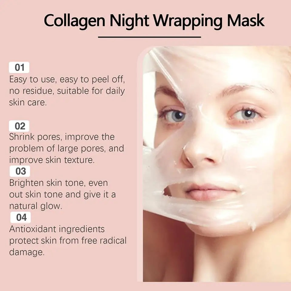 Collagen Overnight Peel Off Face Mask – Deep Hydration
