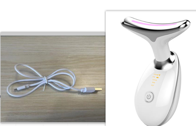 Masseur Cou EMS – Lifting Thermique & Anti-Rides Microcourant