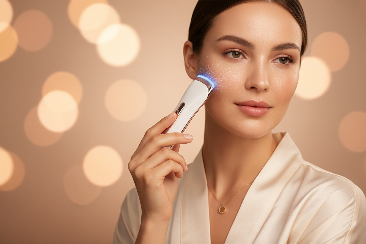 Appareil Nettoyant Facial - Image Lifestyle