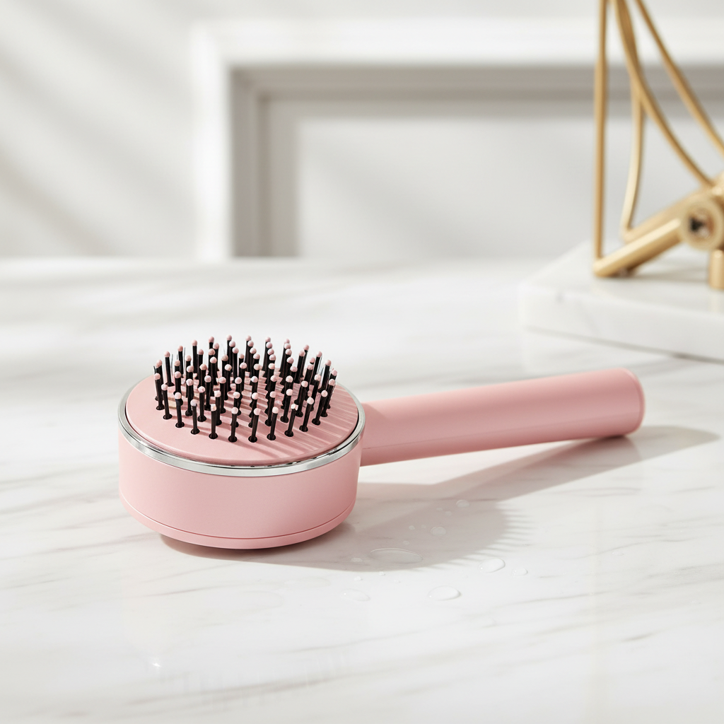Brosse autonettoyante lifestyle