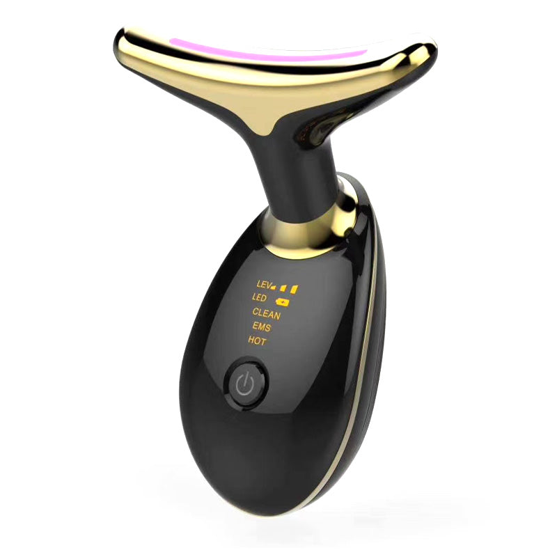 Masseur Cou EMS – Lifting Thermique & Anti-Rides Microcourant