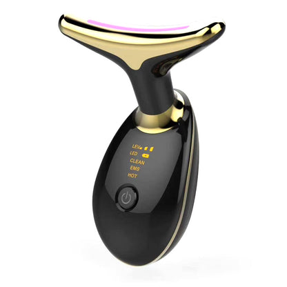 Masseur Cou EMS Anti-Âge – Chaleur & Microcourant