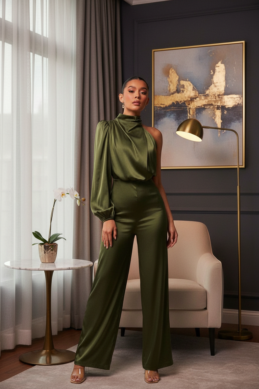 Combinaison Vert – Lifestyle