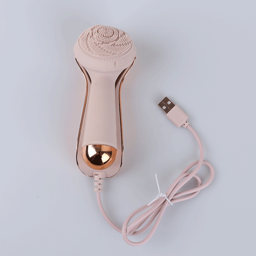 Brosse Nettoyante Visage Électrique Silicone – Rotation Douce