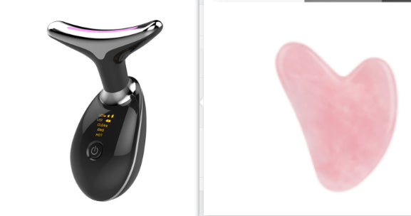 Masseur Cou EMS – Lifting Thermique & Anti-Rides Microcourant